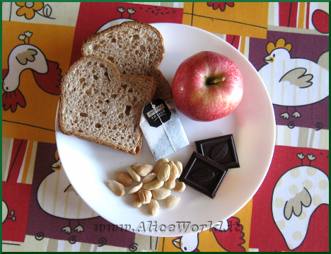 La merenda equilibrata per bambini e adulti